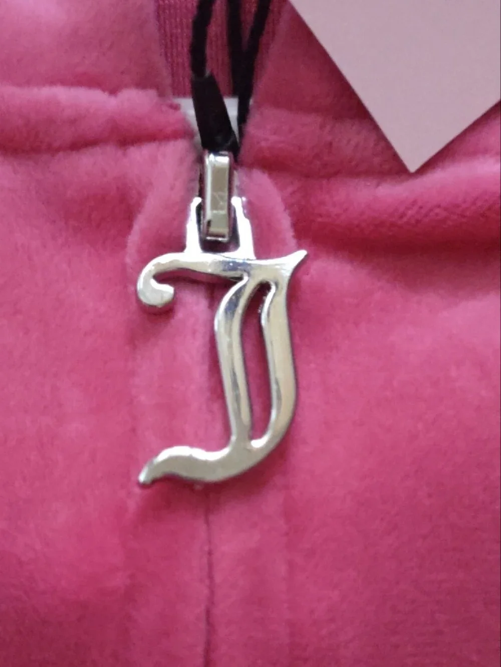 NWTS*  Juicy Couture *Hot Pink Velour Tracksuit Set XL Bling Rhinestones